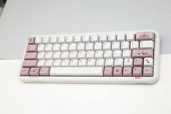 GMK+ Snowy Night Series MDA Custom Keycap Set