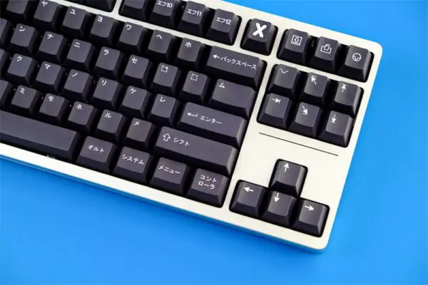 GMK+ Japanese Black Series Cherry Custom Keycap Set