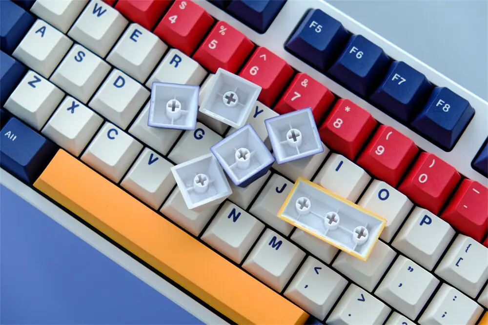 Composition Keycaps Cherry PBT Dye Sub Keycap 129 Keys For ikbc Cherry MX 104/87/61/64/89 Keys Mechanical Keyboard