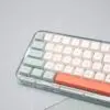 GMK+ Salmon Series MDA Custom Keycap Set