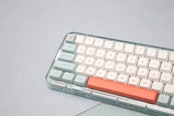 GMK+ Salmon Series MDA Custom Keycap Set