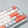 GMK+ Salmon Series MDA Custom Keycap Set