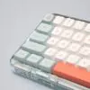 GMK+ Salmon Series MDA Custom Keycap Set