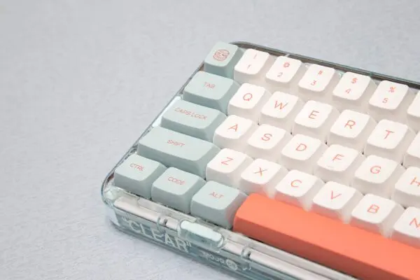 GMK+ Salmon Series MDA Custom Keycap Set
