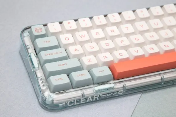 GMK+ Salmon Series MDA Custom Keycap Set