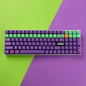 GMK + Purple Green Series Cherry Custom Keycap Set