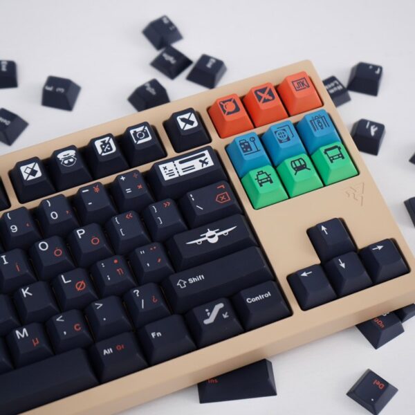 GMK + Black Pudding Series Cherry Custom Keycap Set