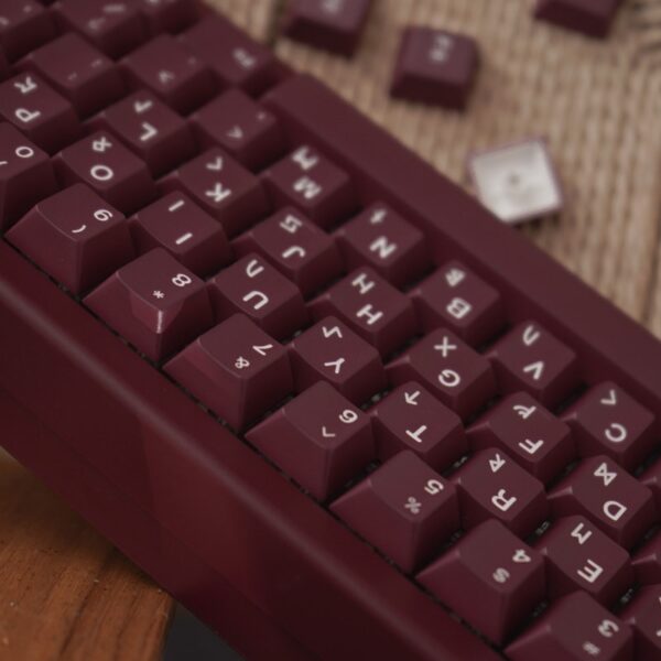 GMK + Blood Red Series Cherry Custom Keycap Set