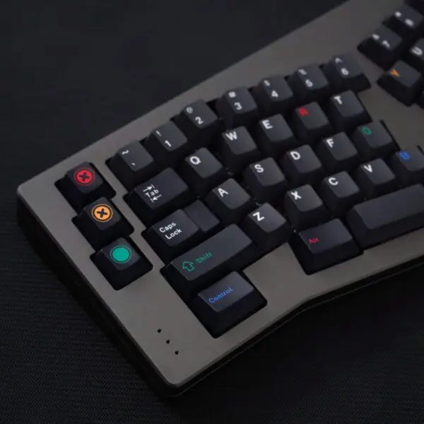 GMK + RETRO DARK Series Cherry Custom Keycap Set