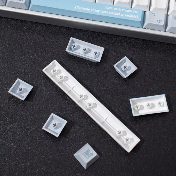 GMK + Blue Milk Series Cherry Custom Keycap Set