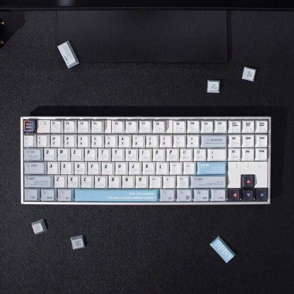GMK + Blue Milk Series Cherry Custom Keycap Set