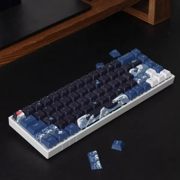 GMK + Blacky Cherry Custom Keycap Set