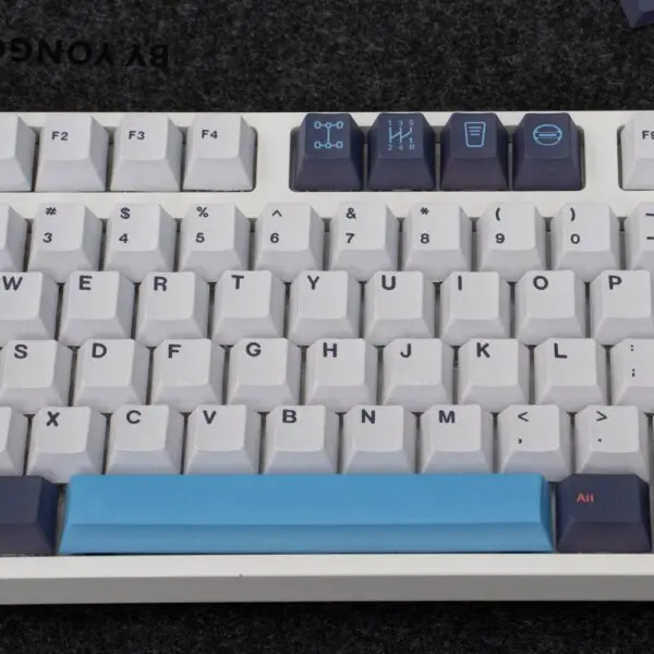 GMK + Blue Berry Cherry Custom Keycap Set