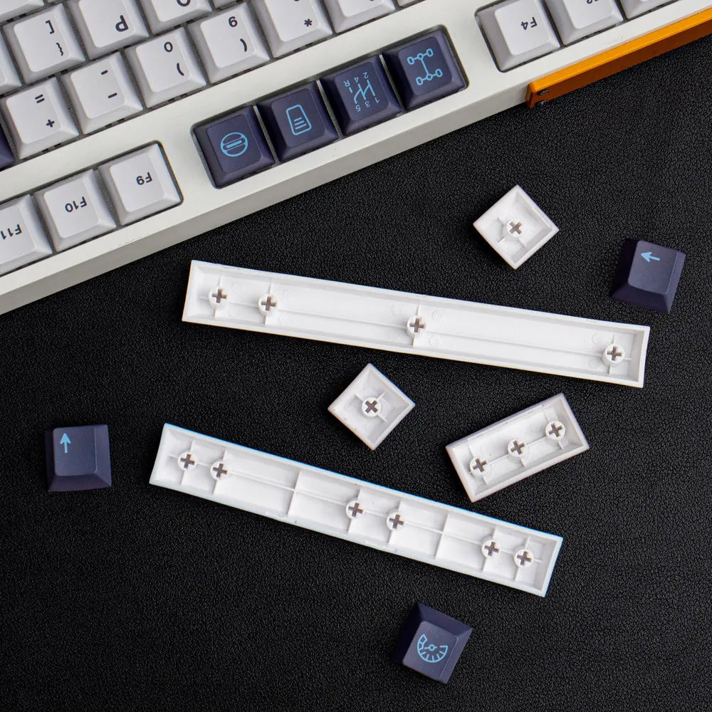 GMK + Blue Berry Cherry Custom Keycap Set