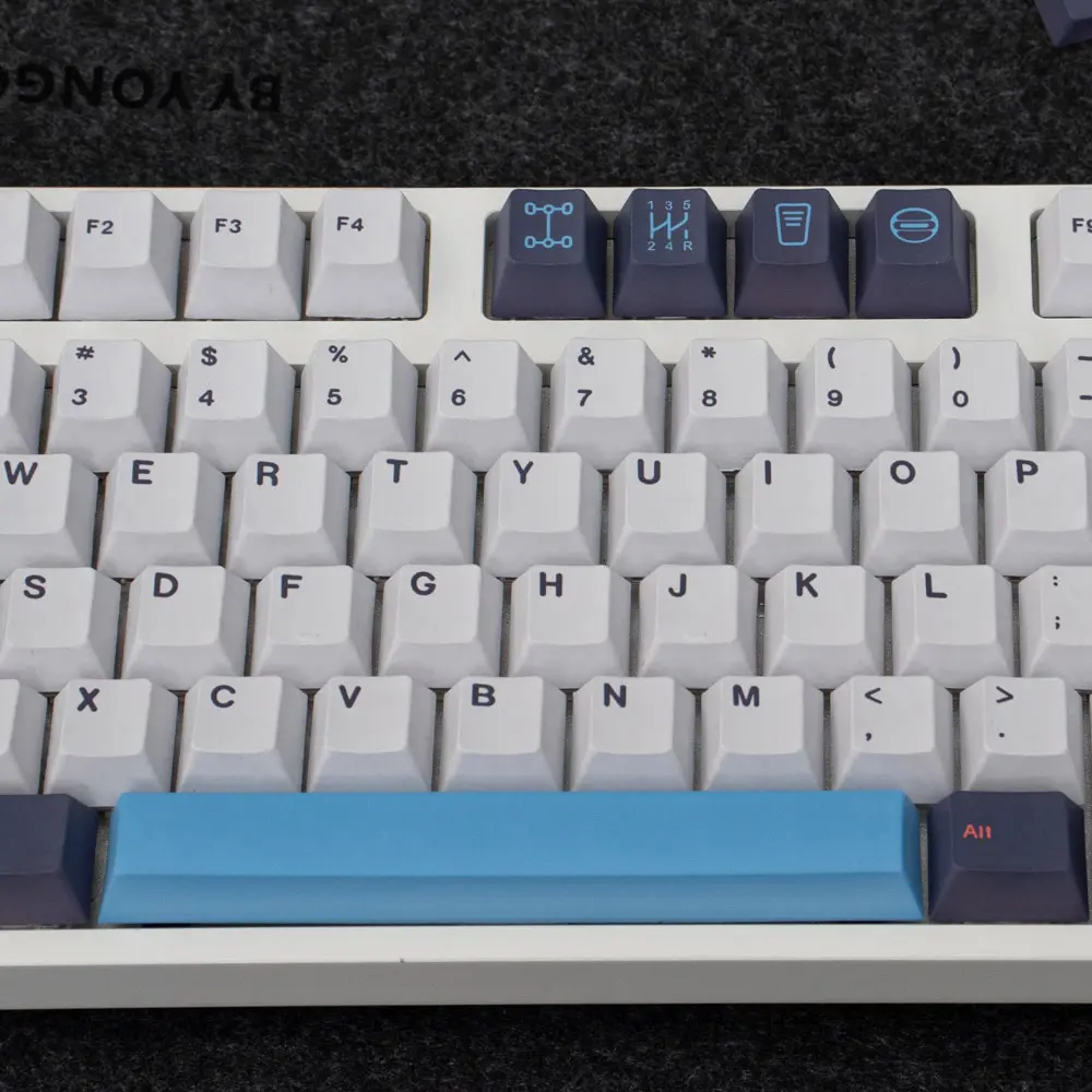 GMK + Blue Berry Cherry Custom Keycap Set