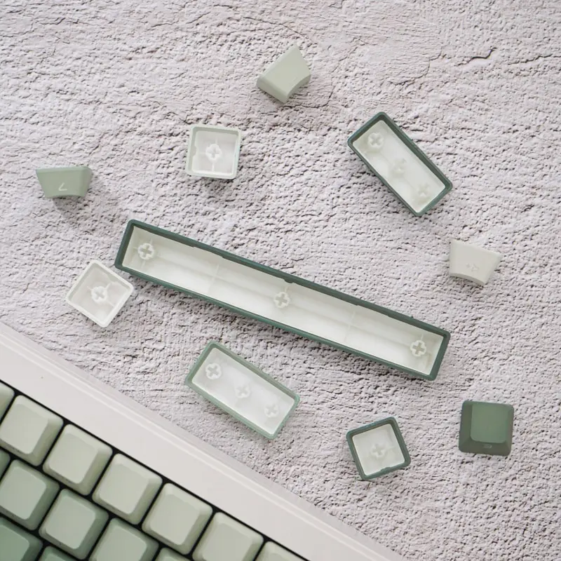 GMK + Green Tree Custom Keycap Set