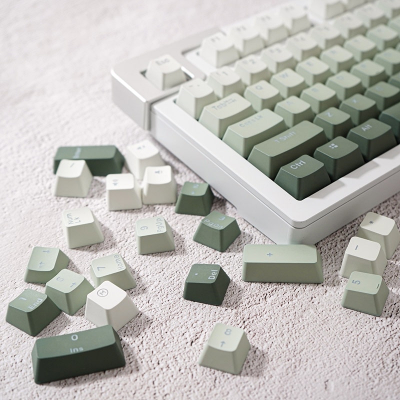 GMK + Green Tree Custom Keycap Set