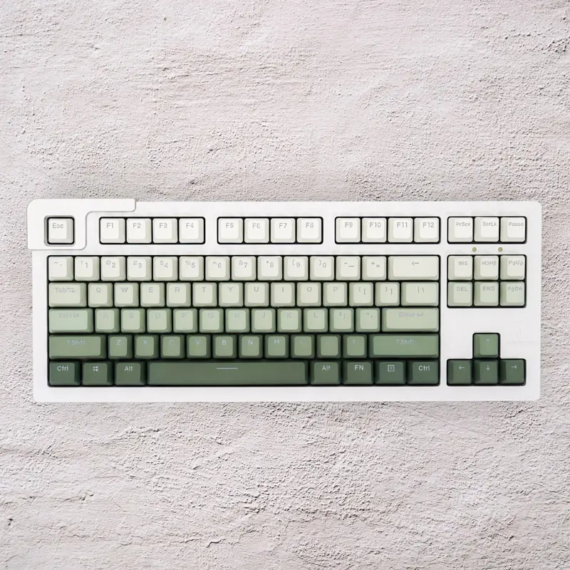 GMK + Green Tree Custom Keycap Set