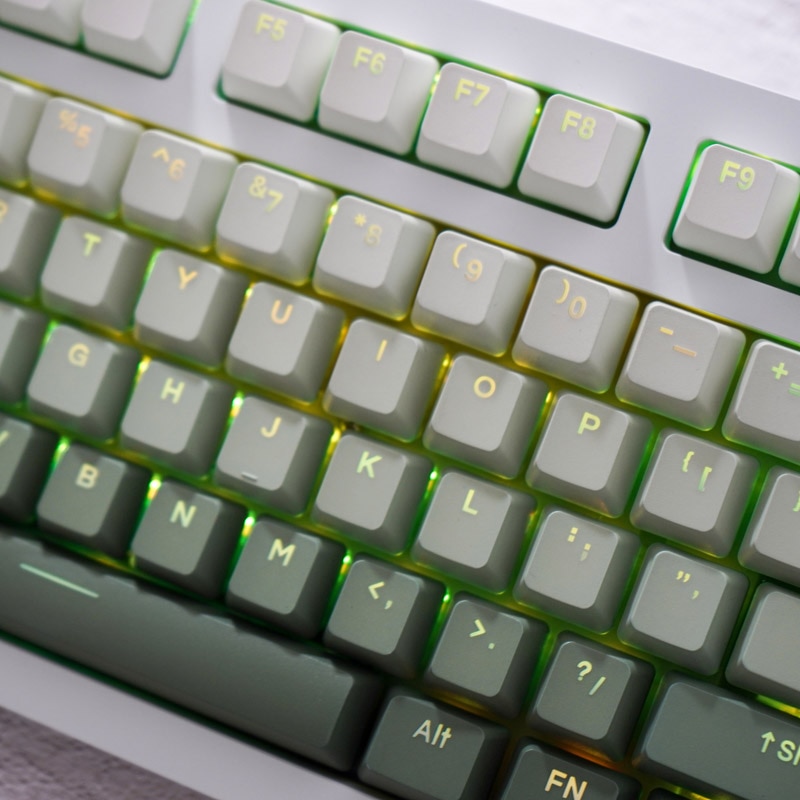 GMK + Green Tree Custom Keycap Set