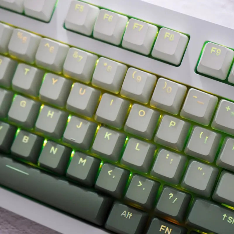 GMK + Green Tree Custom Keycap Set