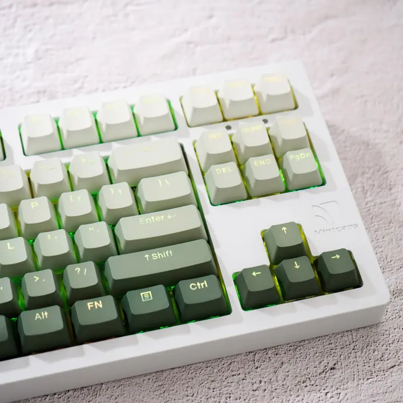 GMK + Green Tree Custom Keycap Set