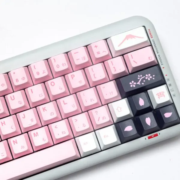GMK+ Sakura Series Cherry Custom Keycap Set - Image 5