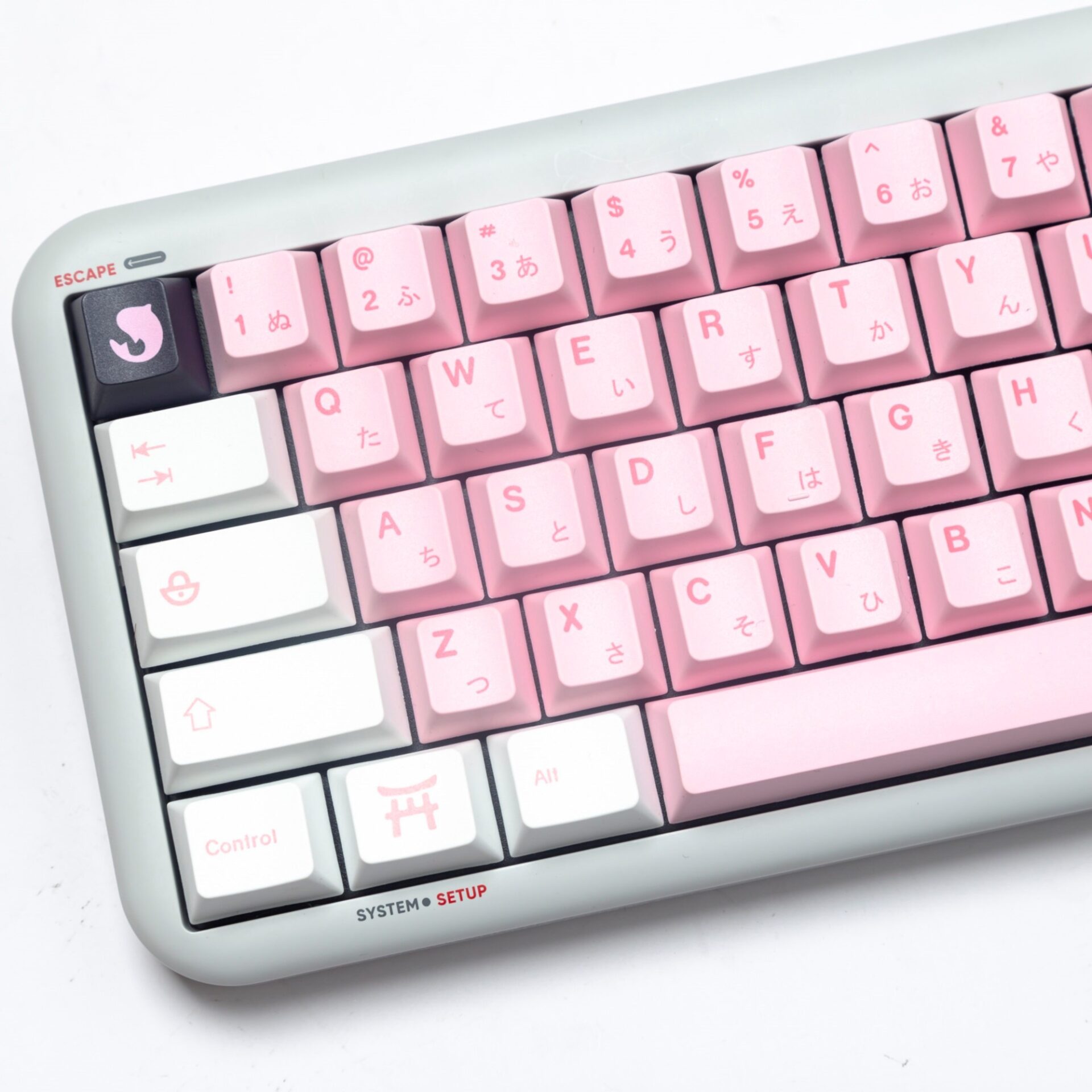 GMK + Sakura Cherry Custom Keycap Set