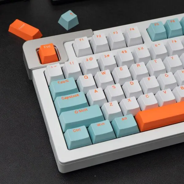GMK+ Salmon OEM Custom Keycaps Set - Image 2