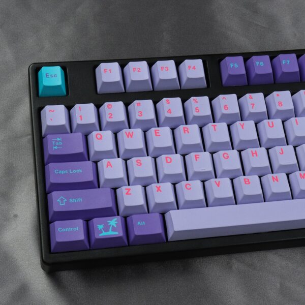 GMK+ Vaporwave Cherry Custom Keycaps Set