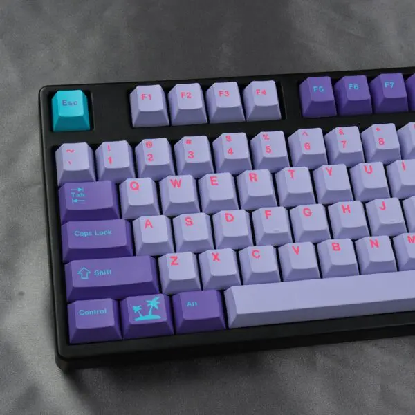 GMK+ Vaporwave Cherry Custom Keycaps Set