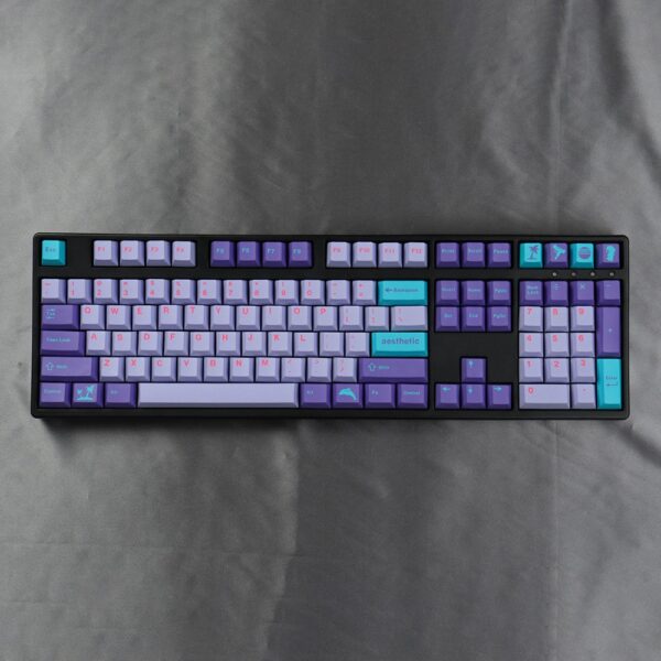 GMK+ Vaporwave Cherry Custom Keycaps Set