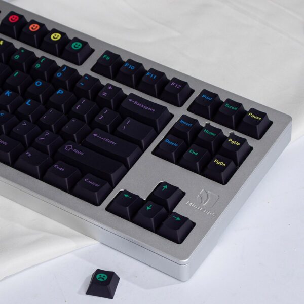 GMK+ Midnight Rainbow Cherry Custom Keycaps Set - Image 5