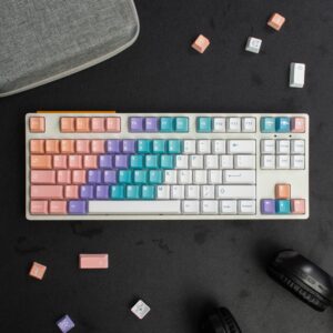 GMK+ Vibe Gradient Cherry Custom Keycaps Set