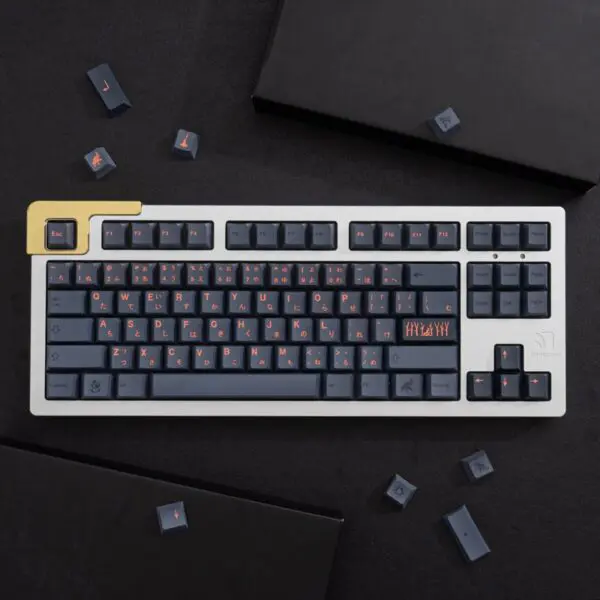 GMK+ Cinder Cherry Custom Keycaps Set