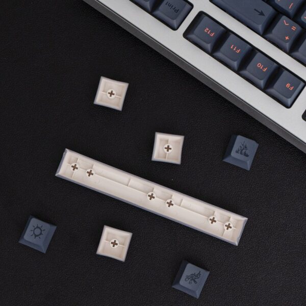 GMK+ Cinder Cherry Custom Keycaps Set - Image 4