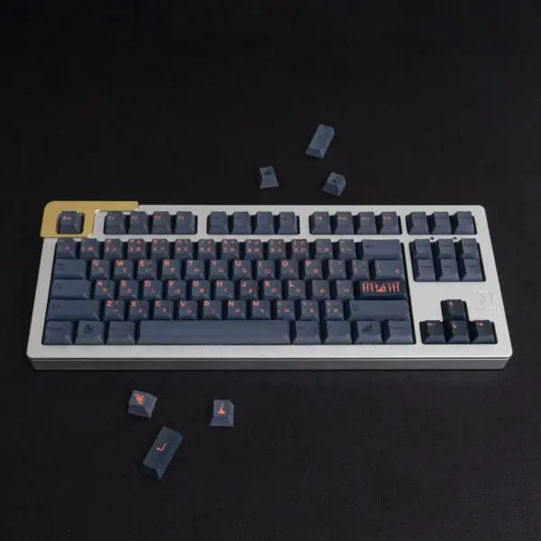 GMK+ Cinder Cherry Custom Keycaps Set - Image 2