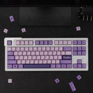 GMK+ Emilia XDA Custom Keycaps Set
