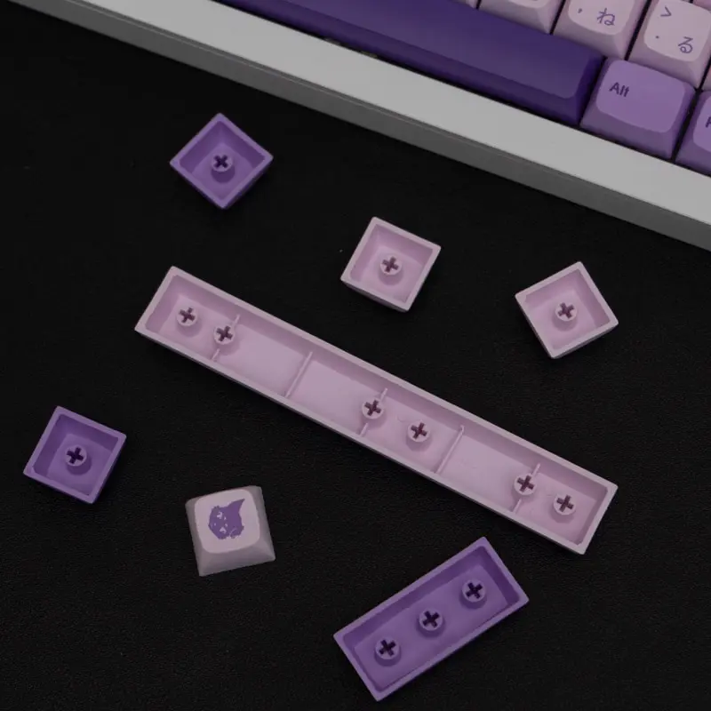 134 Keys/Set GMK Frost Witch Keycap PBT Dye Sub XDA Profile KeyCaps For 61 64 68 84 87 96 980 Layout Mechanical Keyboard