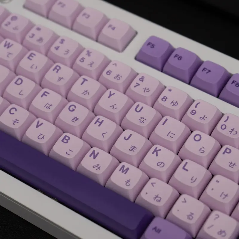 134 Keys/Set GMK Frost Witch Keycap PBT Dye Sub XDA Profile KeyCaps For 61 64 68 84 87 96 980 Layout Mechanical Keyboard