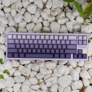 GMK+ Purple Gradient OEM Custom Keycaps Set