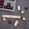 GMK+ Brown Translucent Cherry Custom Keycaps Set - Image 8
