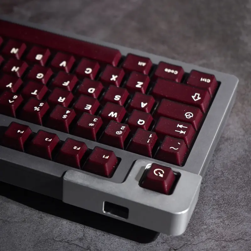 GMK+ Brown Translucent Cherry Custom Keycaps Set