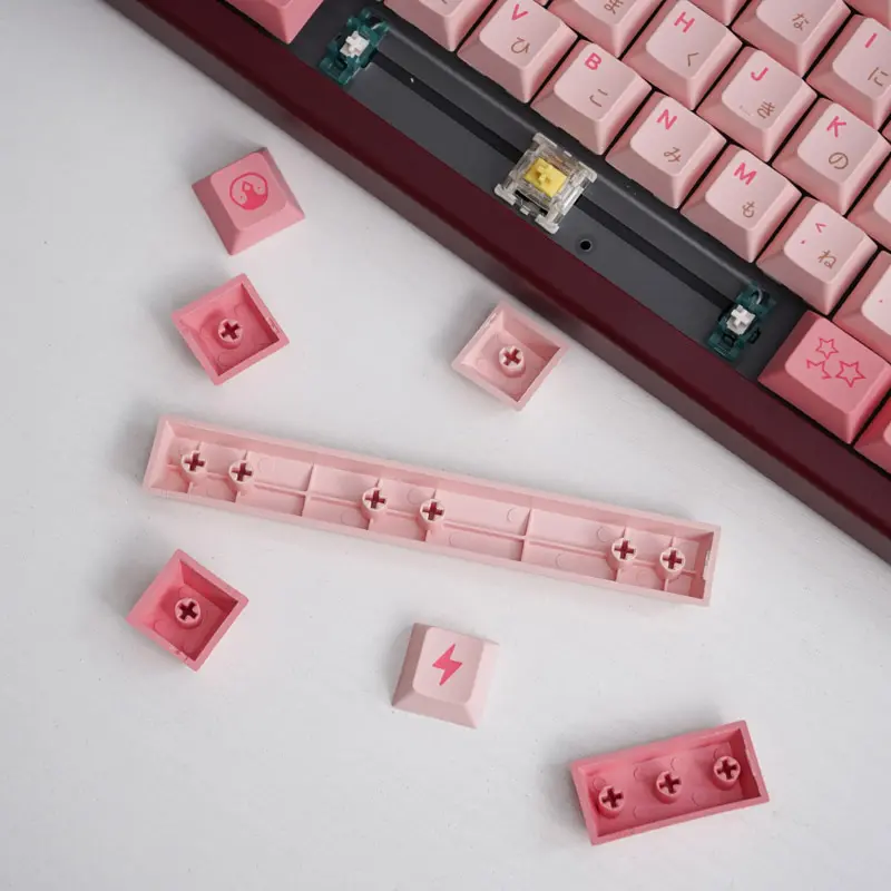 GMK+ Japanese Cherry Custom Keycaps Set