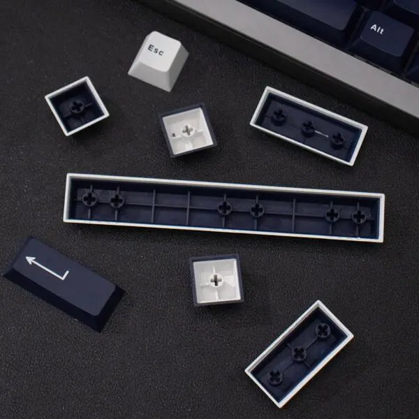 GMK+ Deep Navy Cherry Custom Keycaps Set - Image 6