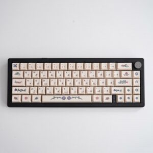 GMK+ Large Manuscript Cherry Custom Keycaps Set