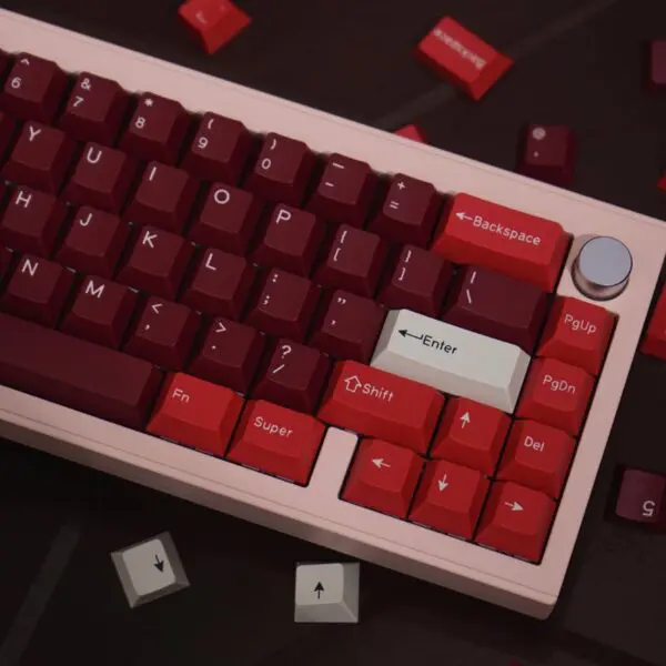 GMK+ Ham Cherry Custom Keycaps Set - Image 7