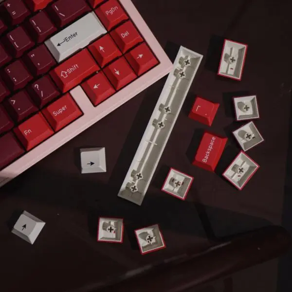 GMK+ Ham Cherry Custom Keycaps Set - Image 10