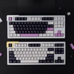 GMK+ Dark Purple Cherry Custom Keycaps Set