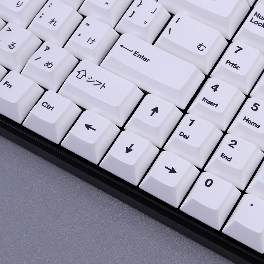GMK+ White Japanese Cherry Custom Keycaps Set