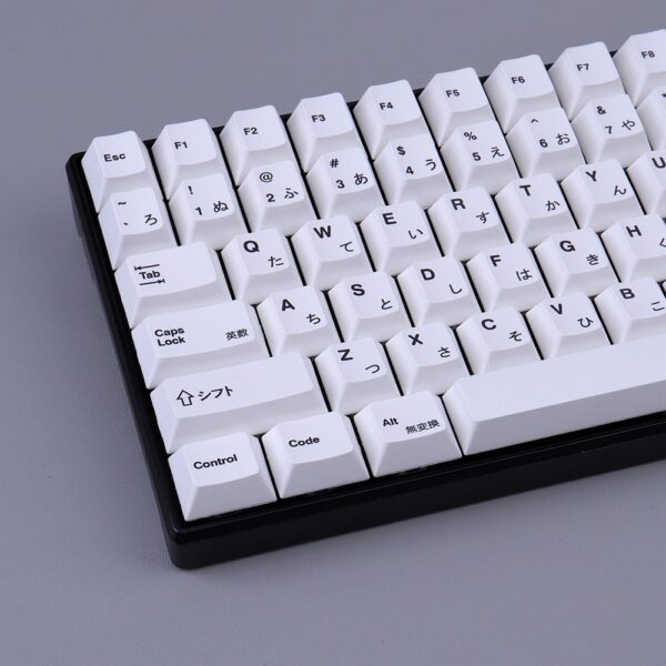 GMK+ White Japanese Cherry Custom Keycaps Set - Image 8